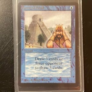 Mint Magic Ancestral Recall   Highly valued. Rare